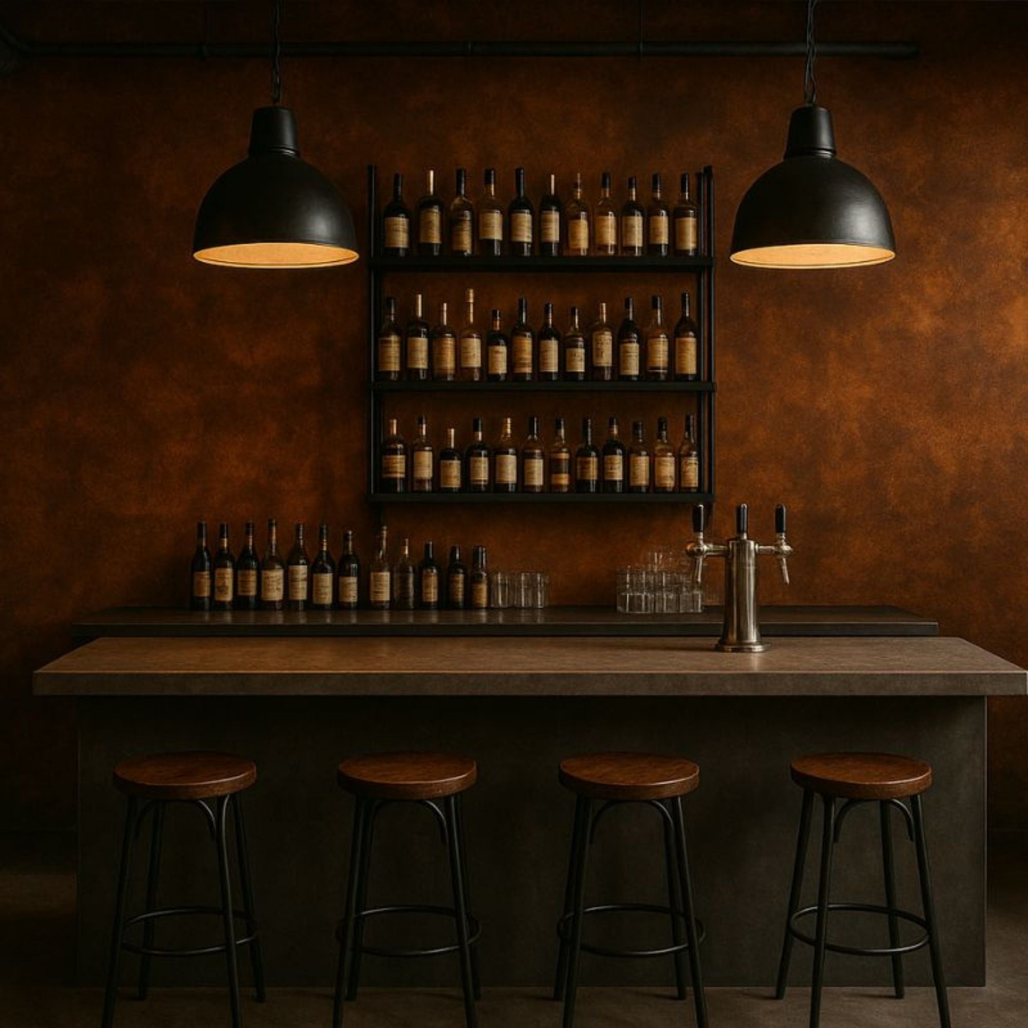 Ferrum | Metalik Dekoratif Duvar Boyası | Colorificio MP